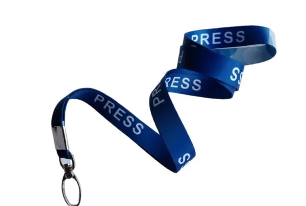 Blue color Lanyard & Holder 16mm Qty_1 - Image 2