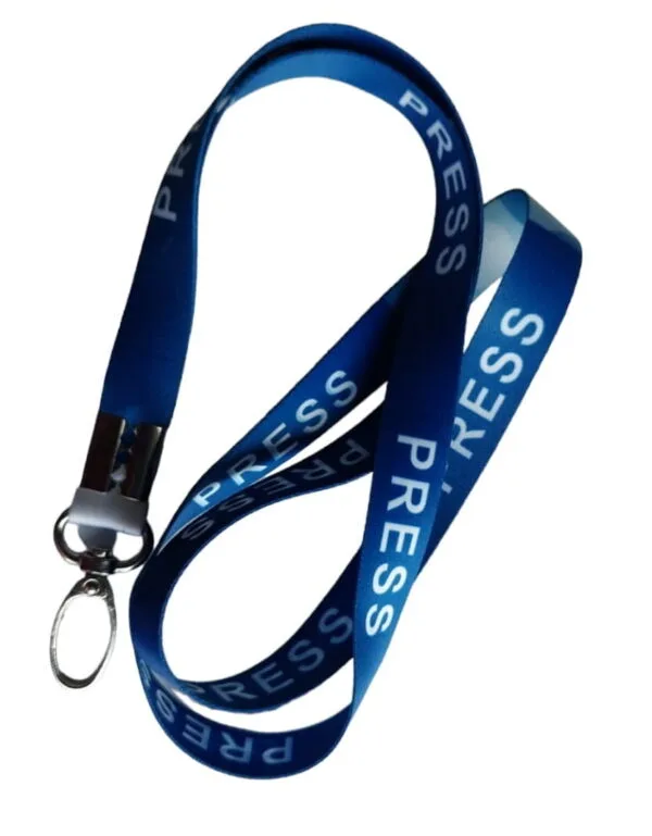 Blue color Lanyard & Holder 16mm Qty_1 - Image 3