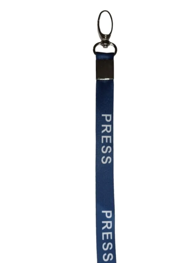 Blue color Lanyard & Holder 16mm Qty_1 - Image 5