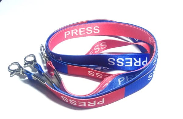 Red-Blue Lanyard & Holder 16mm Qty_2 - Image 4