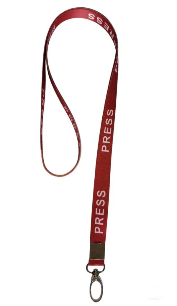 Red color Lanyard & Holder 16mm Qty_2 - Image 4