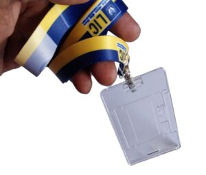LIC lanyard and holder use for hangging to Identity